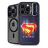 Superman 2025 Energy Shield Neon Emblem iPhone 15 Pro Kickstand Case