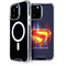 Superman 2025 Energy Shield Neon Emblem iPhone 15 Pro Max MagSafe Case