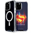 Superman 2025 Energy Shield Neon Emblem iPhone 15 Pro Max MagSafe Case