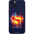 Superman 2025 Energy Shield Neon Emblem iPhone 15 Skin
