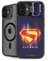 Superman 2025 Energy Shield Neon Emblem iPhone 16 Kickstand Case