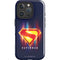 Superman 2025 Energy Shield Neon Emblem iPhone 16 Pro Impact Case