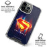 Superman 2025 Energy Shield Neon Emblem iPhone 16 Pro Max Clear Case
