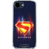 Superman 2025 Energy Shield Neon Emblem iPhone 16e Clear Case