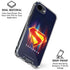 Superman 2025 Energy Shield Neon Emblem iPhone 16e Clear Case