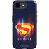 Superman 2025 Energy Shield Neon Emblem iPhone 16e Impact Case