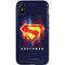 Superman 2025 Energy Shield Neon Emblem iPhone X Pro Case