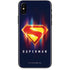 Superman 2025 Energy Shield Neon Emblem iPhone X Skin