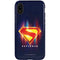 Superman 2025 Energy Shield Neon Emblem iPhone XR Pro Case