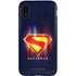 Superman 2025 Energy Shield Neon Emblem iPhone XR Pro Case