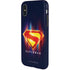 Superman 2025 Energy Shield Neon Emblem iPhone XS Pro Case