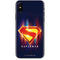 Superman 2025 Energy Shield Neon Emblem iPhone XS Skin