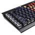 Superman 2025 Energy Shield Neon Emblem K95 RGB PLATINUM Mechanical Gaming Keyboard Skin
