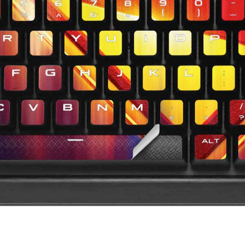 Superman 2025 Energy Shield Neon Emblem K95 RGB PLATINUM Mechanical Gaming Keyboard Skin