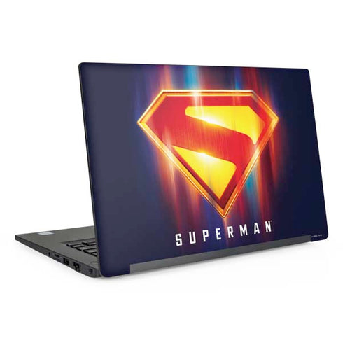 Superman 2025 Energy Shield Neon Emblem Dell Latitude Skin