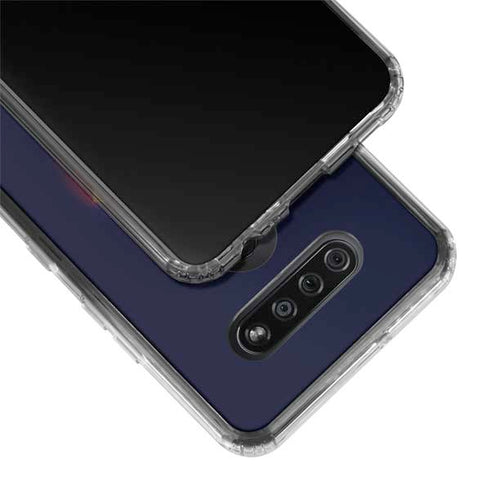 Superman 2025 Energy Shield Neon Emblem LG K51/Q51 Clear Case