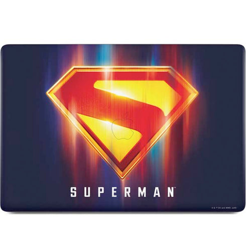 Superman 2025 Energy Shield Neon Emblem Apple MacBook Pro 15-inch Skin