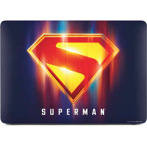Superman 2025 Energy Shield Neon Emblem Apple MacBook Pro 16-inch Skin