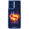 Superman 2025 Energy Shield Neon Emblem Moto G Play 4G (2024) Clear Case