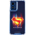 Superman 2025 Energy Shield Neon Emblem Moto G Play 4G (2024) Clear Case