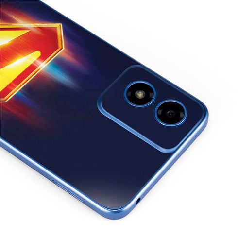Superman 2025 Energy Shield Neon Emblem Moto G Play 4G (2024) Skin