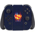 Superman 2025 Energy Shield Neon Emblem Nintendo Switch (2017-2021) Joy-Con Controller Skin