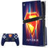 Superman 2025 Energy Shield Neon Emblem PS5 Pro Disk Bundle Skin