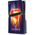 Superman 2025 Energy Shield Neon Emblem PS5 Pro Disk Console Skin