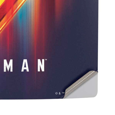 Superman 2025 Energy Shield Neon Emblem PS5 Pro Disk Console Skin