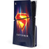Superman 2025 Energy Shield Neon Emblem PS5 Slim Disk Console Skin