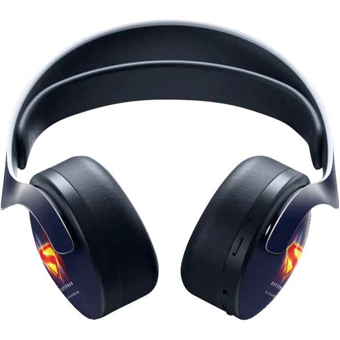 Superman 2025 Energy Shield Neon Emblem PULSE 3D Wireless Headset for PS5 Skin