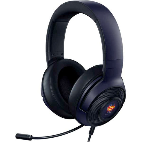 Superman 2025 Energy Shield Neon Emblem Razer Kraken X Skin