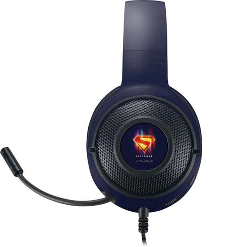 Superman 2025 Energy Shield Neon Emblem Razer Kraken X Skin