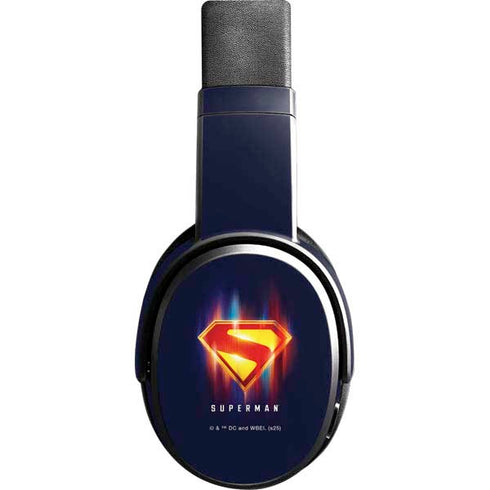 Superman 2025 Energy Shield Neon Emblem Skullcandy Crusher Wireless Skin