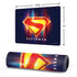 Superman 2025 Energy Shield Neon Emblem Gaming Mouse Pad
