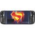 Superman 2025 Energy Shield Neon Emblem Steam Deck Handheld Gaming Computer OLED Skin