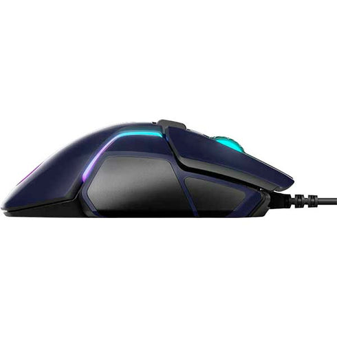 Superman 2025 Energy Shield Neon Emblem SteelSeries Rival 600 Gaming Mouse Skin