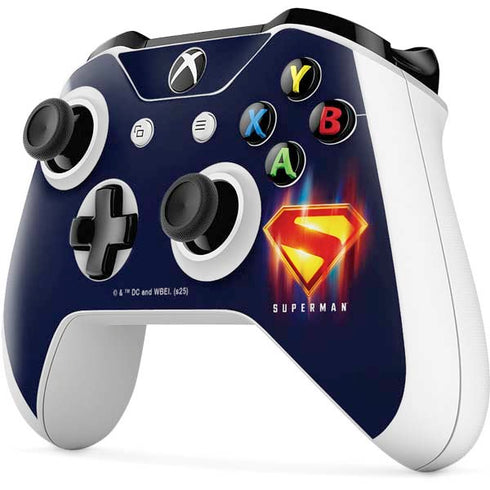 Superman 2025 Energy Shield Neon Emblem Xbox One S All-Digital Edition Bundle Skin