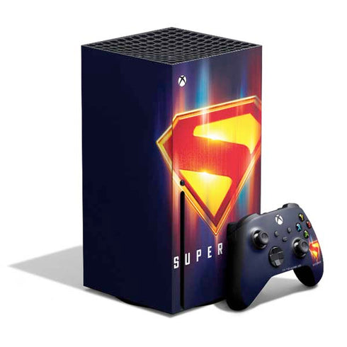 Superman 2025 Energy Shield Neon Emblem Xbox Series X Bundle Skin