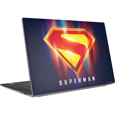 Superman 2025 Energy Shield Neon Emblem Dell XPS Skin