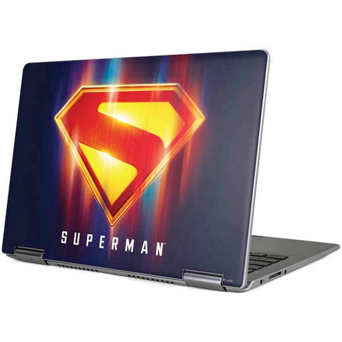 Superman 2025 Energy Shield Neon Emblem Yoga 710 14in Skin