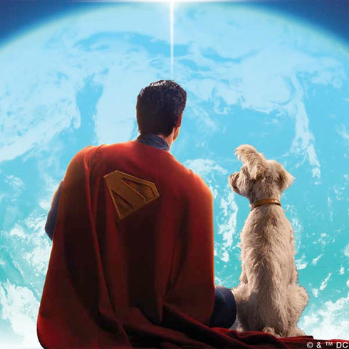 Superman 2025 Superman & Krypto watch the Earth Nintendo 2DS XL (2017) Skin