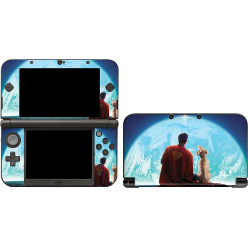 Superman 2025 Superman & Krypto watch the Earth 3DS XL 2015 Skin