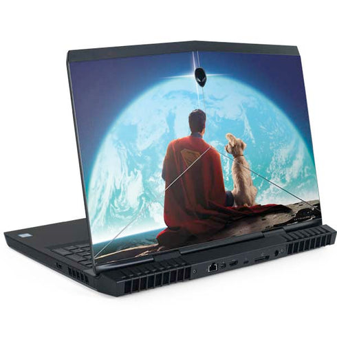 Superman 2025 Superman & Krypto watch the Earth Dell Alienware Skin