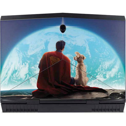 Superman 2025 Superman & Krypto watch the Earth Dell Alienware Skin