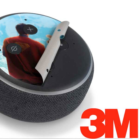 Superman 2025 Superman & Krypto watch the Earth Amazon Echo Dot Skin