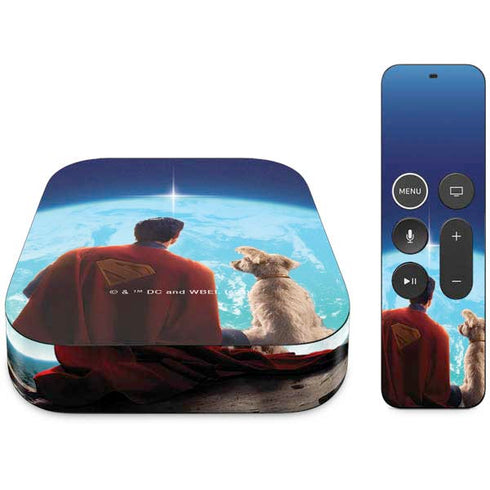Superman 2025 Superman & Krypto watch the Earth Apple TV Skin