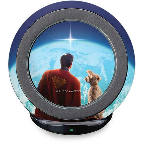 Superman 2025 Superman & Krypto watch the Earth Fast Charge Wireless Charging Stand Skin