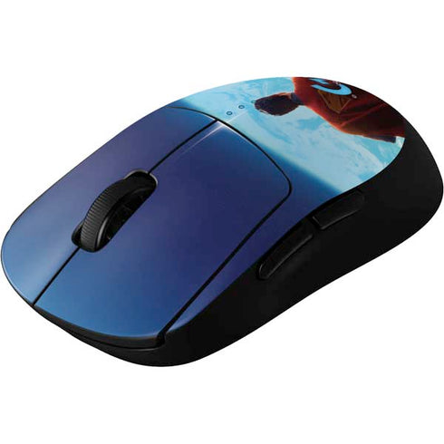 Superman 2025 Superman & Krypto watch the Earth G Pro Wireless Gaming Mouse Skin