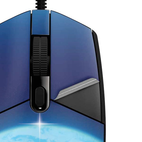 Superman 2025 Superman & Krypto watch the Earth G203 Prodigy RGB Wired Gaming Mouse Skin